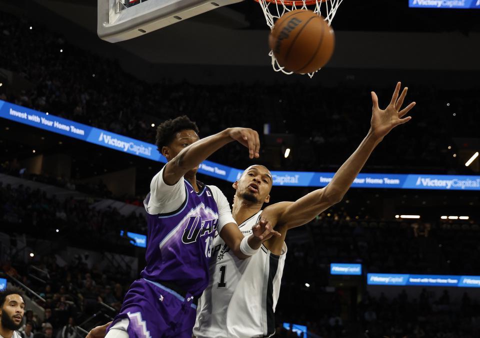 九游娱乐-文班33+10+7三分赛季新高 马刺轻取爵士达成30胜西部第二